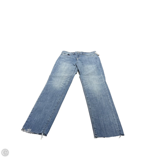 Jeans Straight By White House Black Market In Blue Denim, Size: 6l
