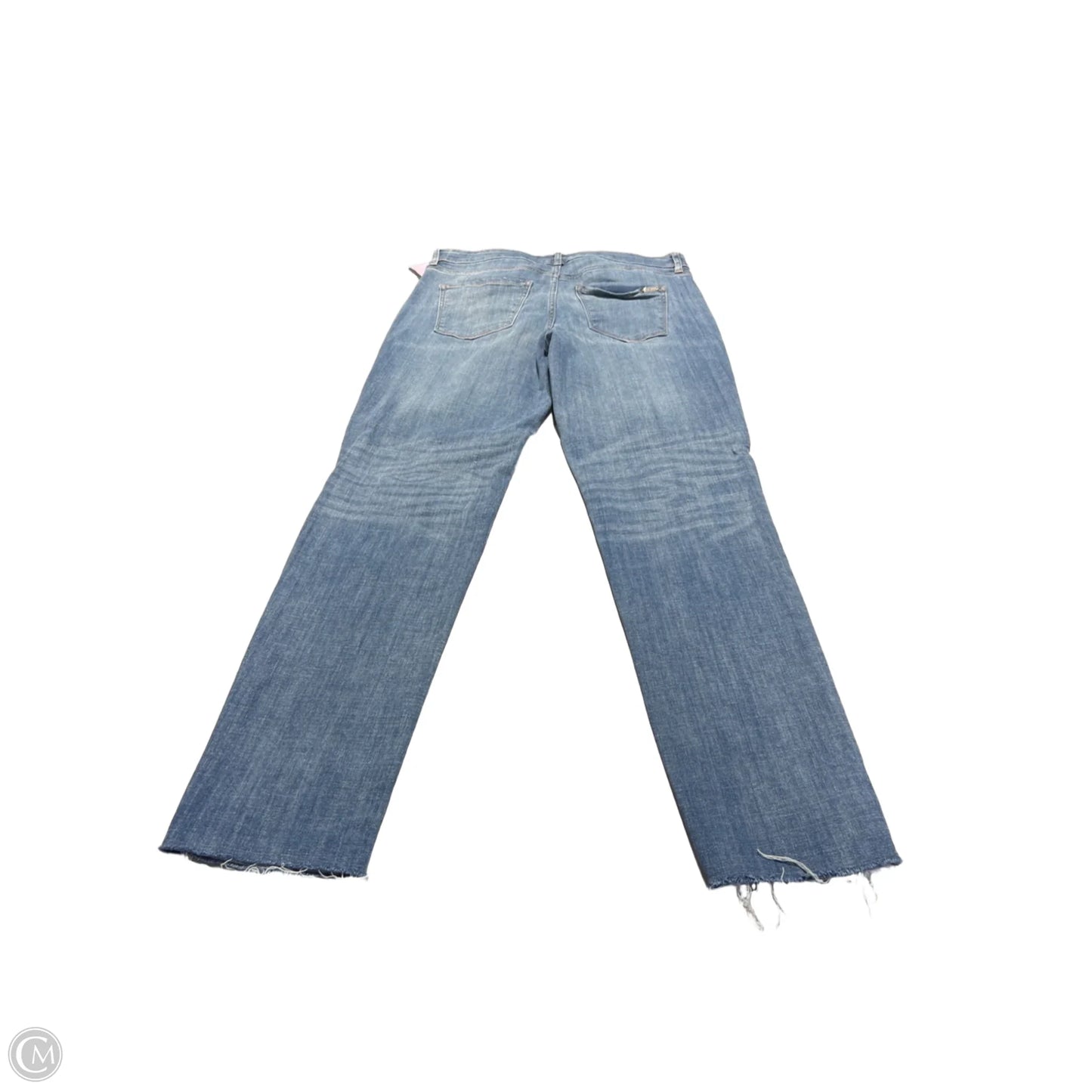 Jeans Straight By White House Black Market In Blue Denim, Size: 6l