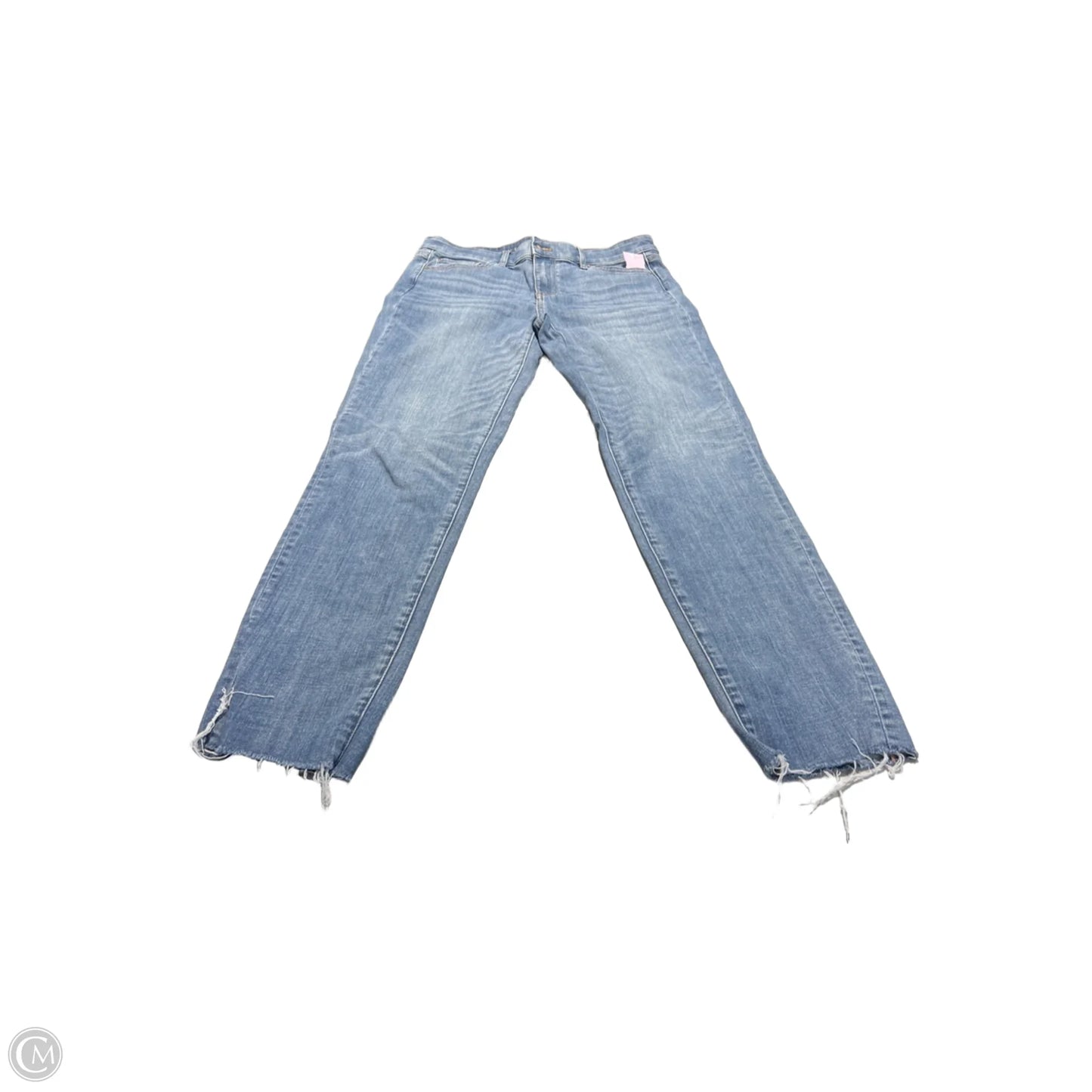 Jeans Straight By White House Black Market In Blue Denim, Size: 4l
