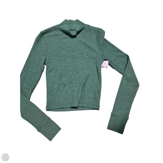 Top Long Sleeve Basic By American Eagle In Green, Size: S