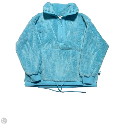 Jacket Fleece By Joy Lab In Blue, Size: S