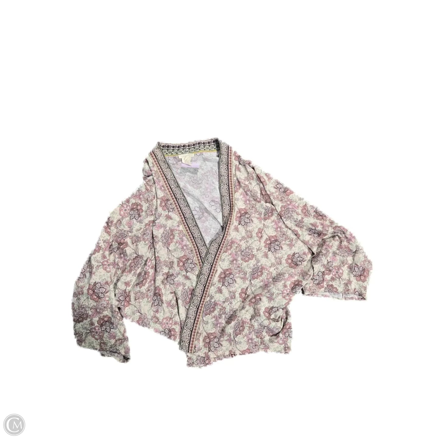 Shawl By Mystree In Floral Print, Size: Osfm