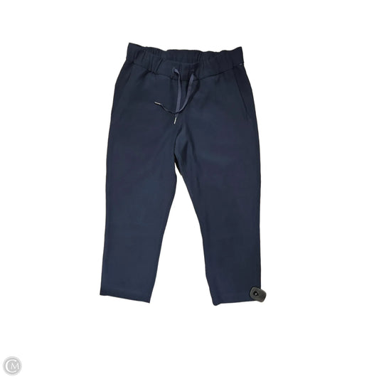 Athletic Pants By Lululemon In Blue, Size: 6