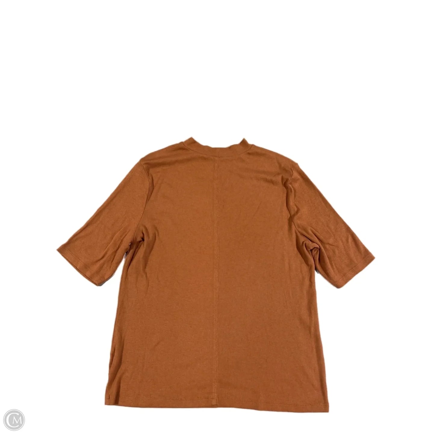 Top Short Sleeve By A New Day In Copper, Size: Xl