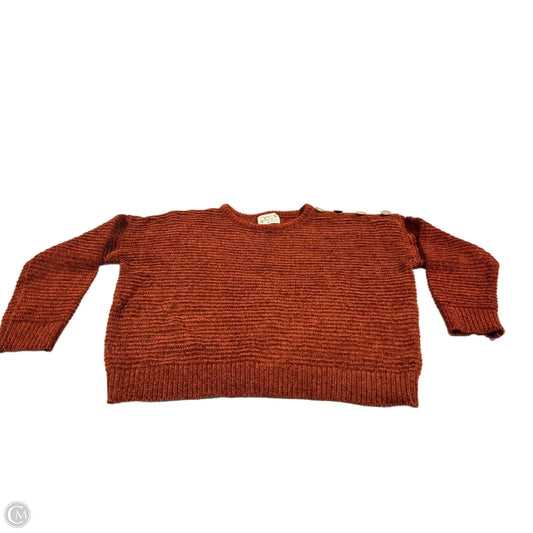 Sweater By Poof In Copper, Size: M
