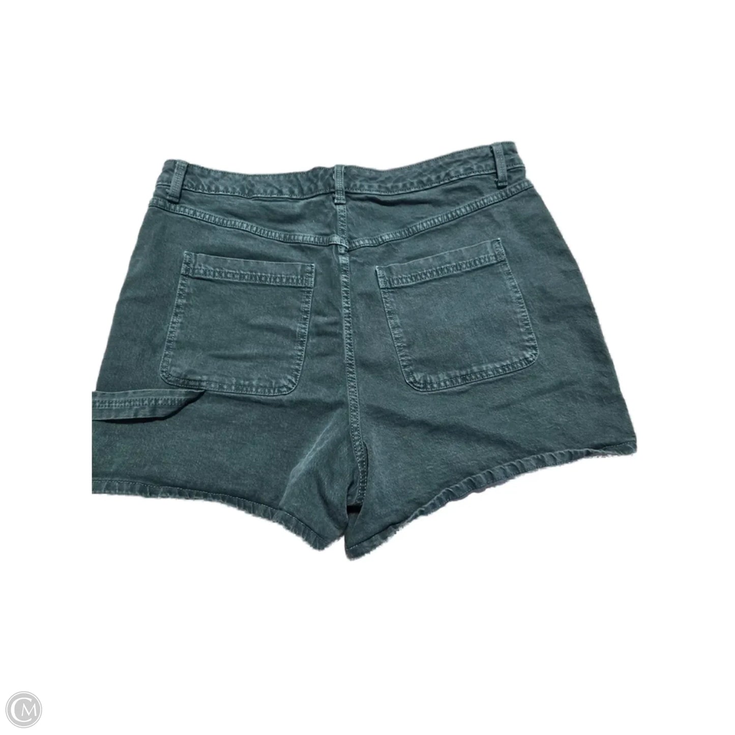 Shorts By Universal Thread In Green Denim, Size: 16