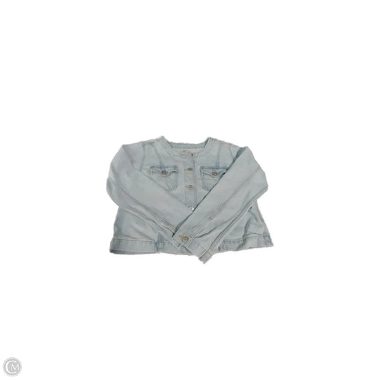 Jacket Denim By Gap In Blue Denim, Size: M