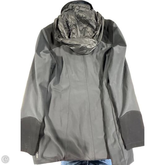 Coat Raincoat By Mondetta In Grey, Size: Xl