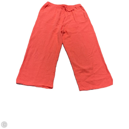 Pants Wide Leg By Charlie B In Coral, Size: L