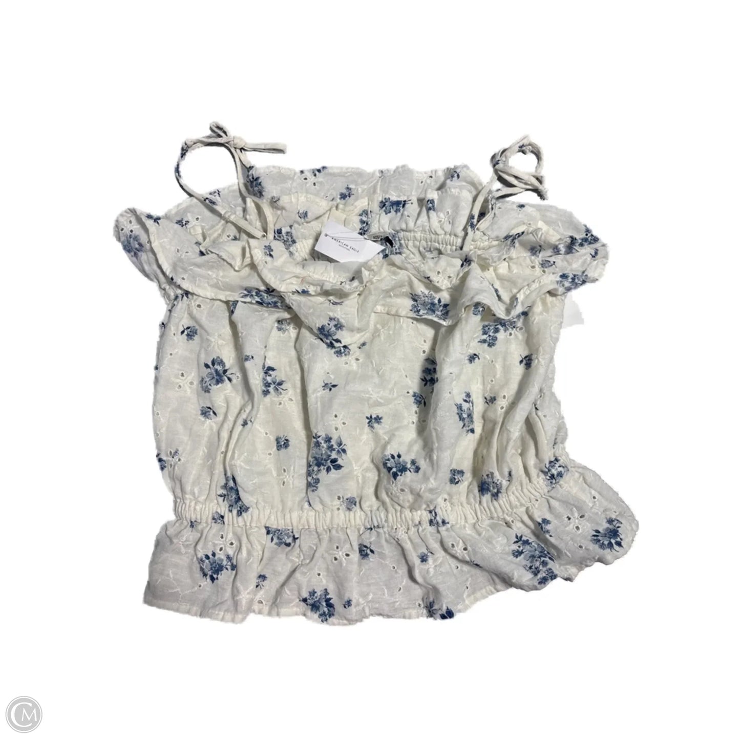 Tank Top By American Eagle In Floral Print, Size: L