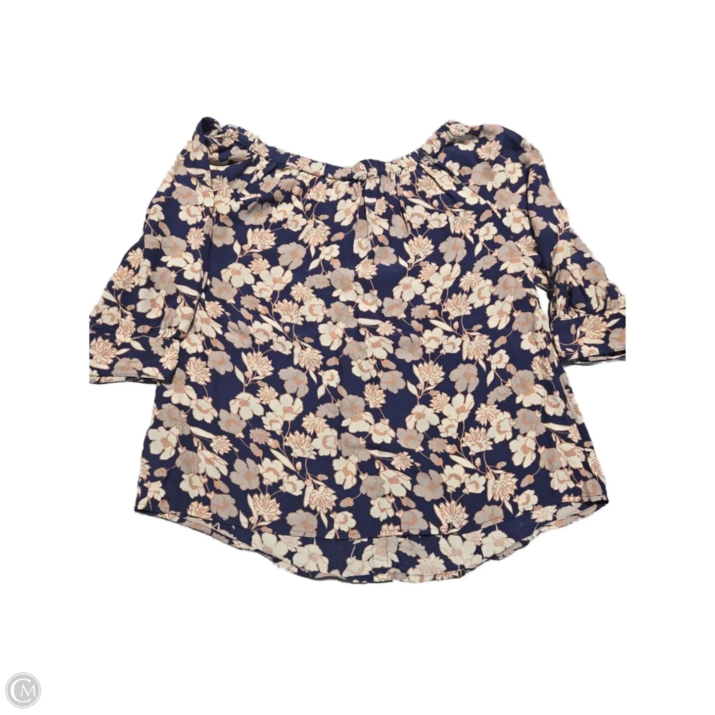 Top 3/4 Sleeve By Sanctuary In Floral Print, Size: L