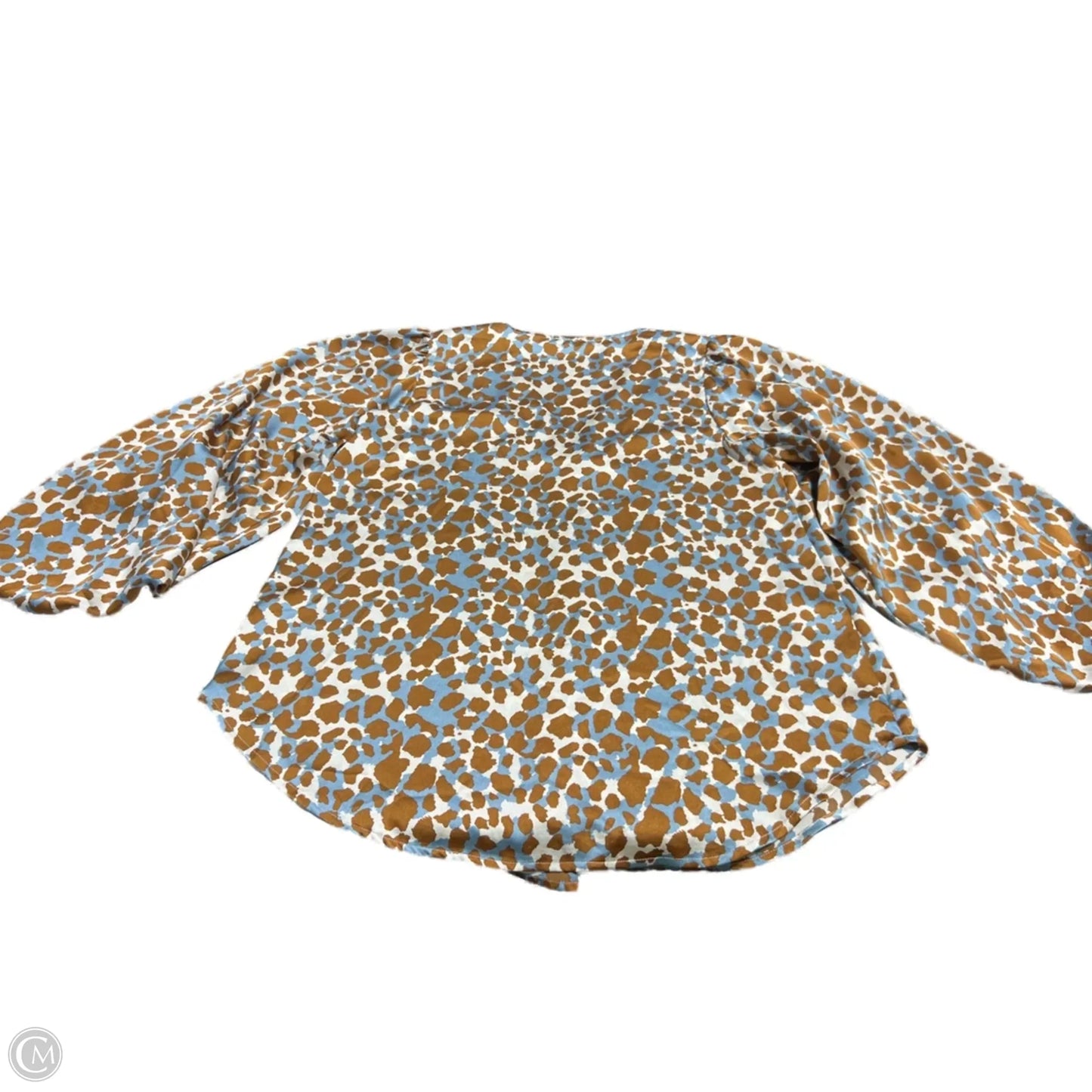 Blouse Long Sleeve By Jodifl In Animal Print, Size: M