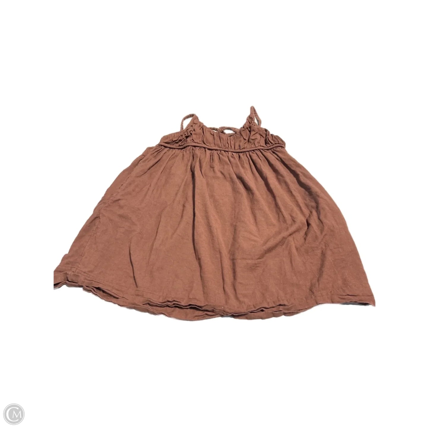 Top Sleeveless By Free People In Brown, Size: S