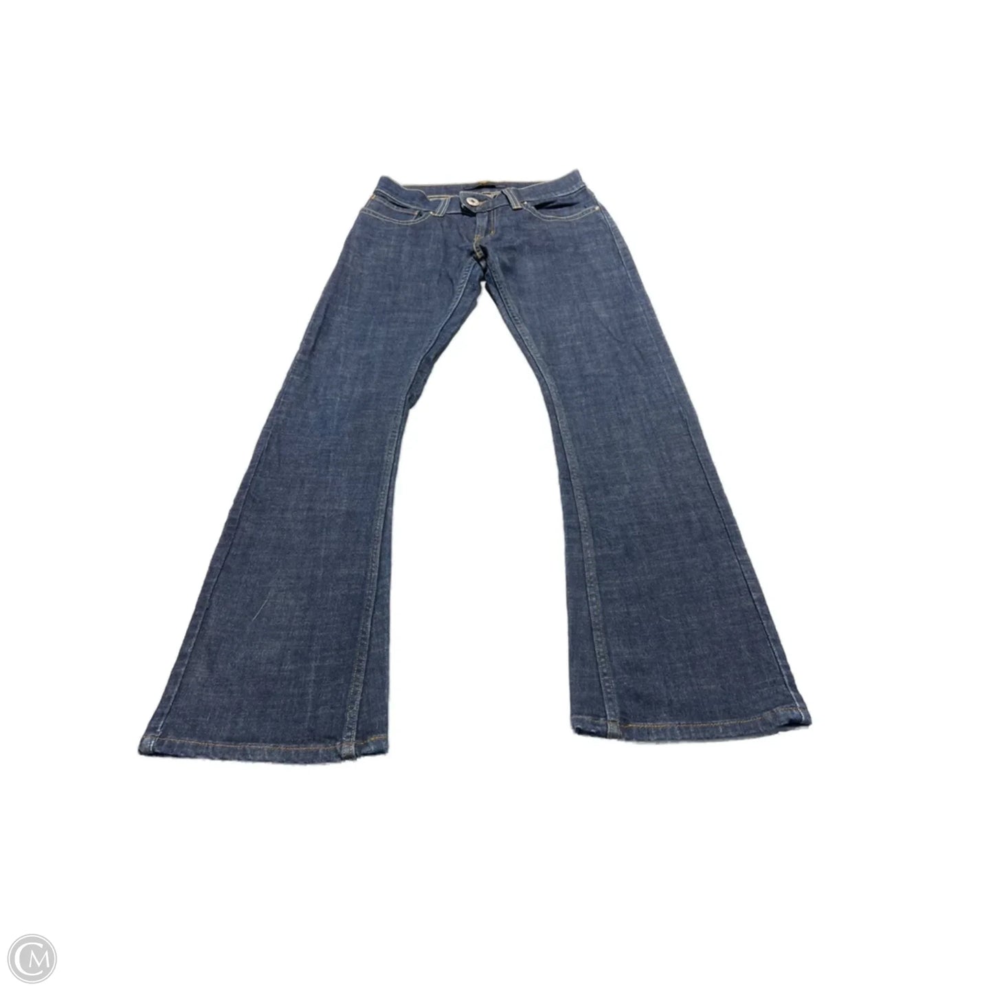 Jeans Flared By Levis In Blue Denim, Size: 4