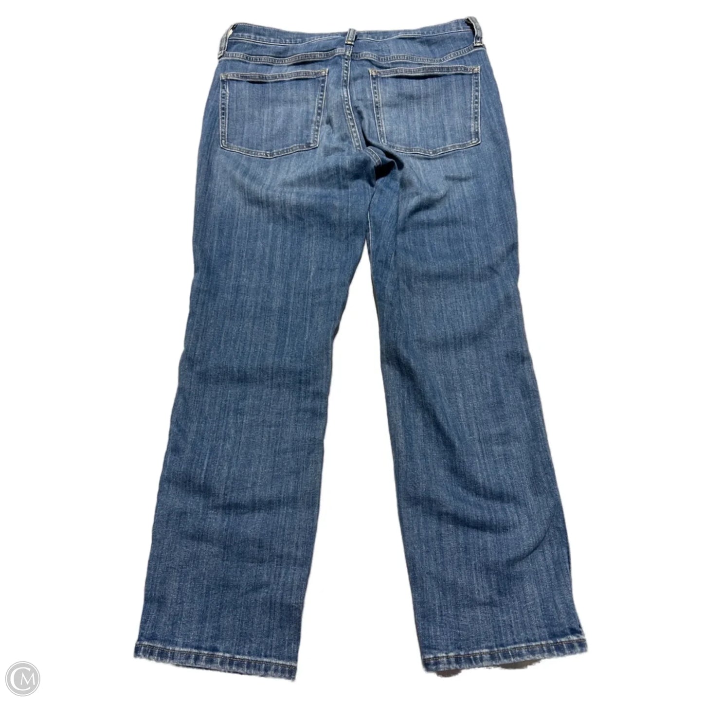 Jeans Straight By J. Crew In Blue Denim, Size: 10