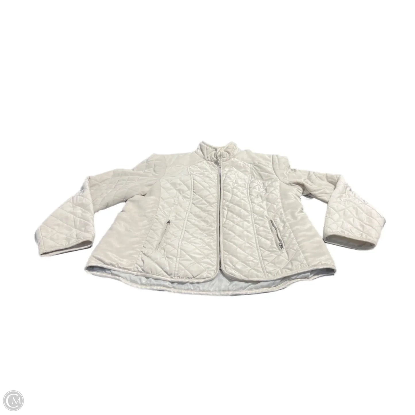 Jacket Puffer & Quilted By Tribal In Beige, Size: Xl