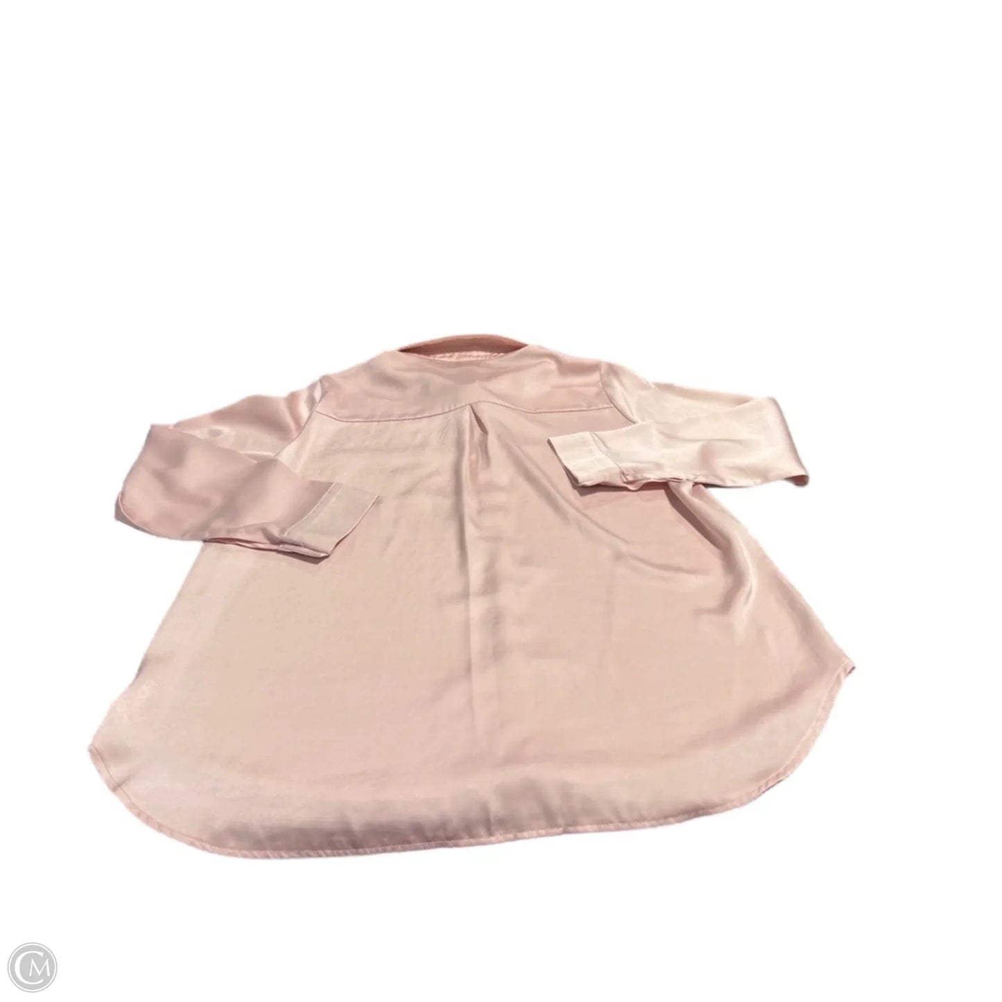 Top Long Sleeve By Cme In Pink, Size: Xl