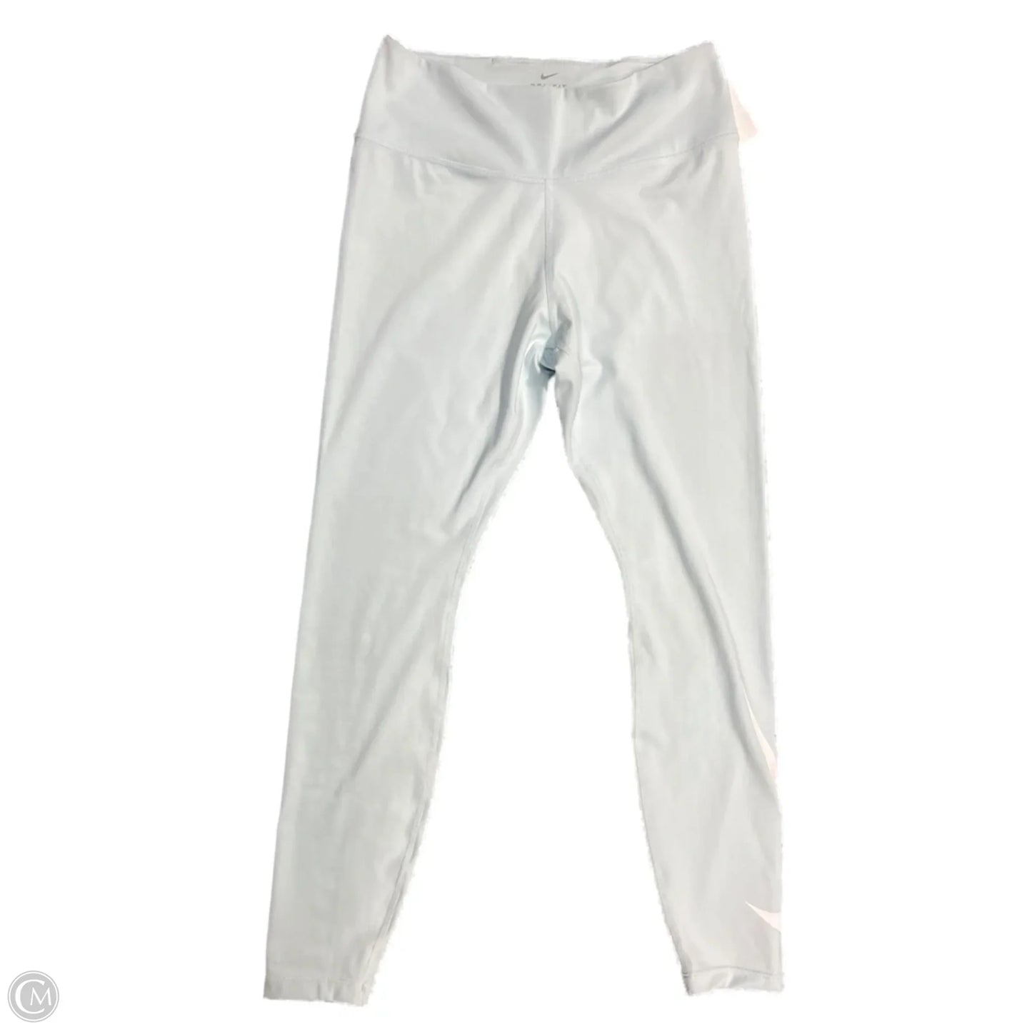 Athletic Leggings By Nike In Blue, Size: M