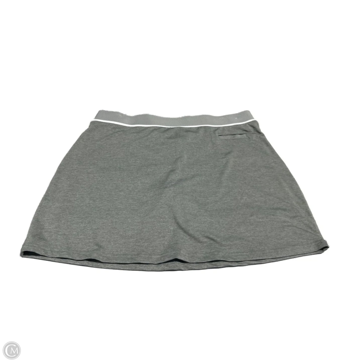 Athletic Skort By Cme In Taupe, Size: Xl