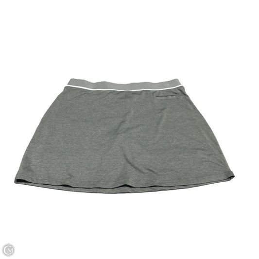 Athletic Skort By Cme In Taupe, Size: Xl
