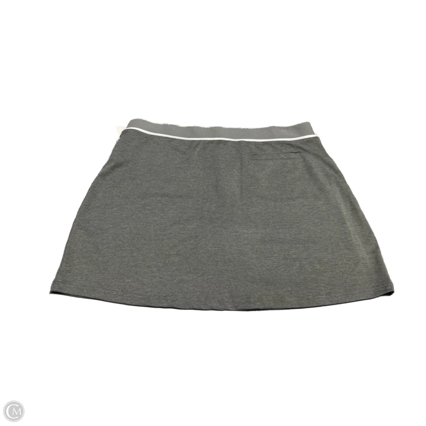 Athletic Skort By Cme In Taupe, Size: Xl
