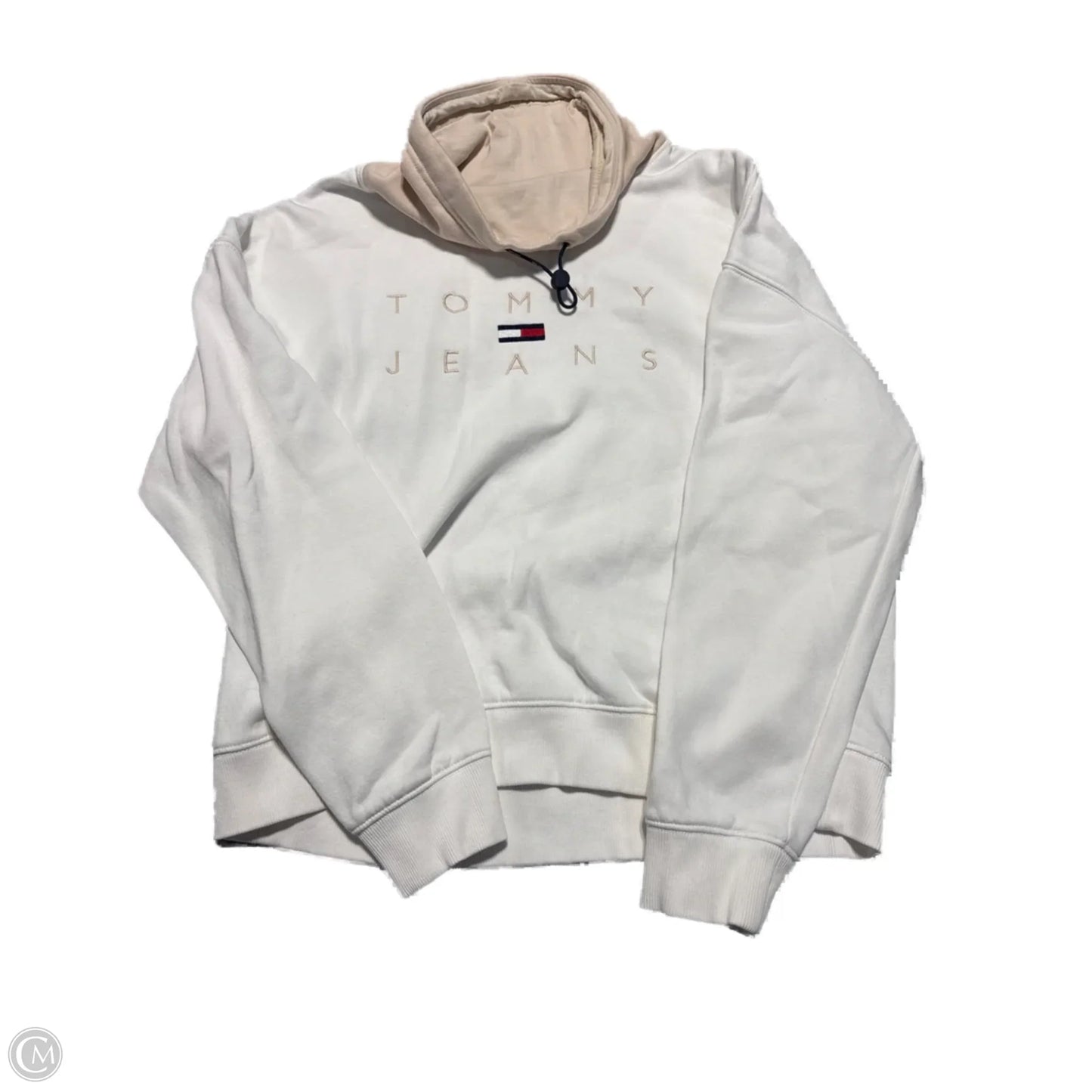 Sweatshirt Collar By Tommy Hilfiger In Cream, Size: L
