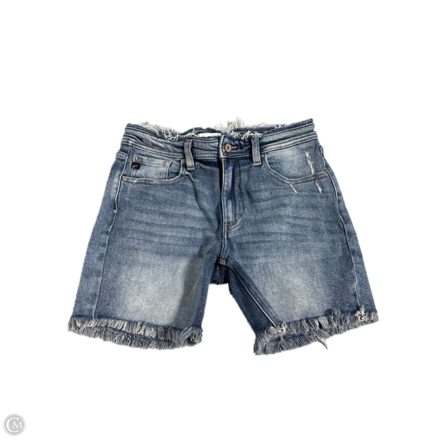 Shorts By Kancan In Blue Denim, Size: L