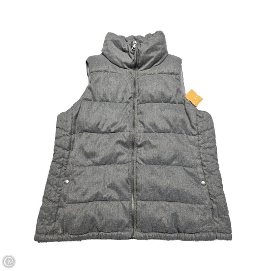 Vest Puffer & Quilted By Old Navy In Grey, Size: L