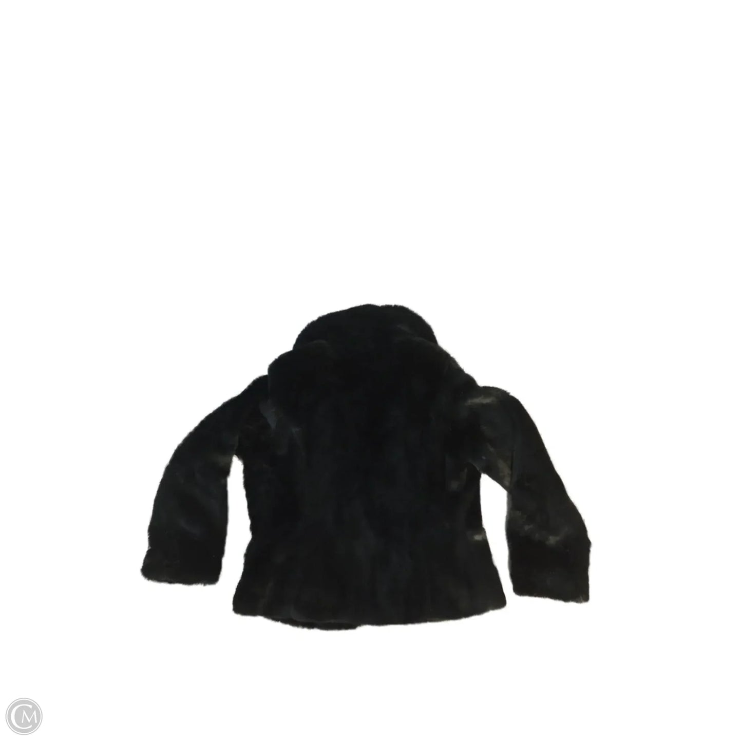 Jacket Faux Fur & Sherpa By Relativity In Black, Size: M