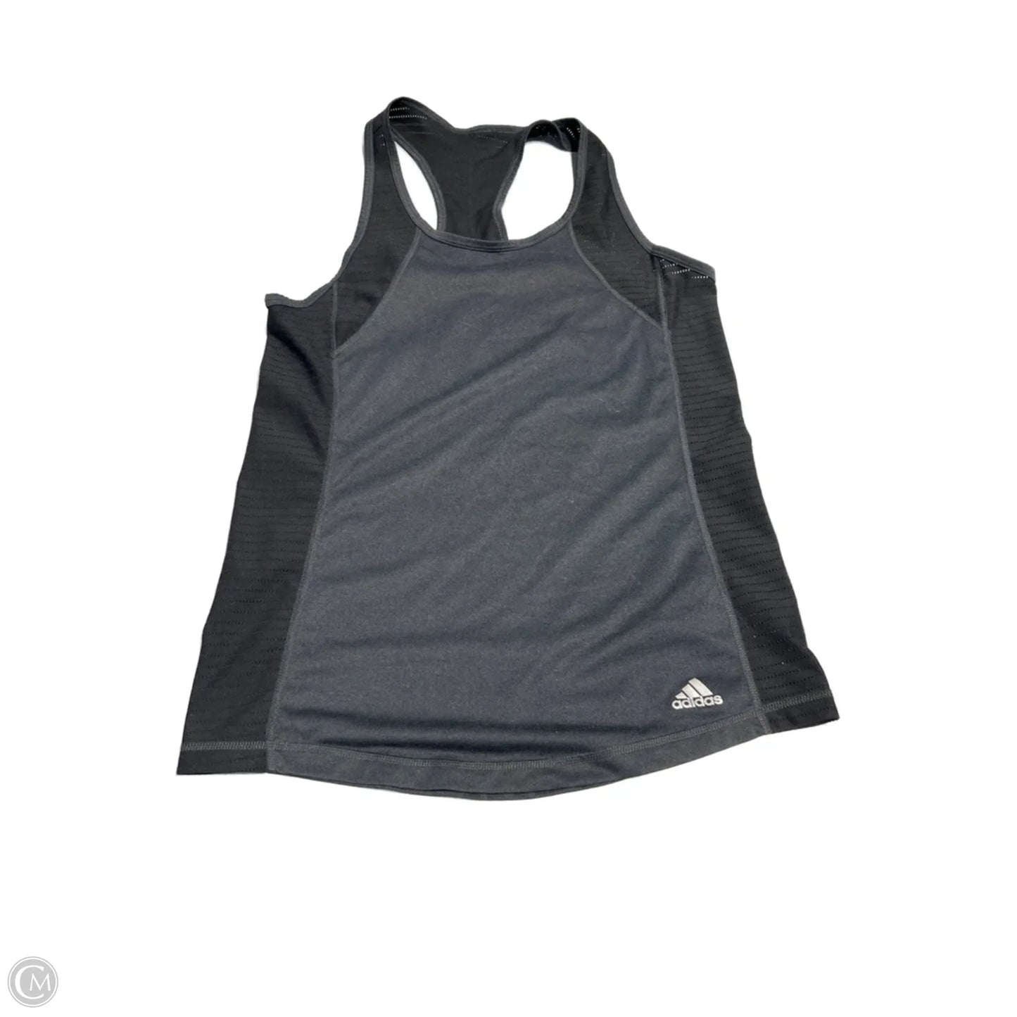 Athletic Tank Top By Adidas In Black, Size: M