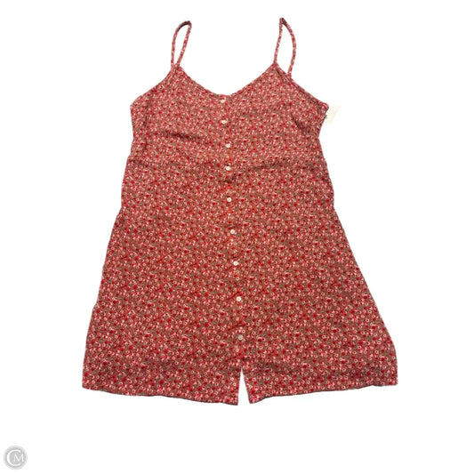 Dress Casual Short By Aerie In Floral Print, Size: L