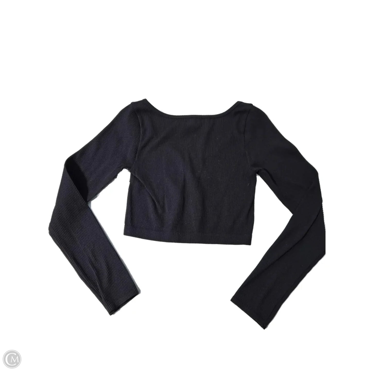 Top Long Sleeve By Garage In Black, Size: S