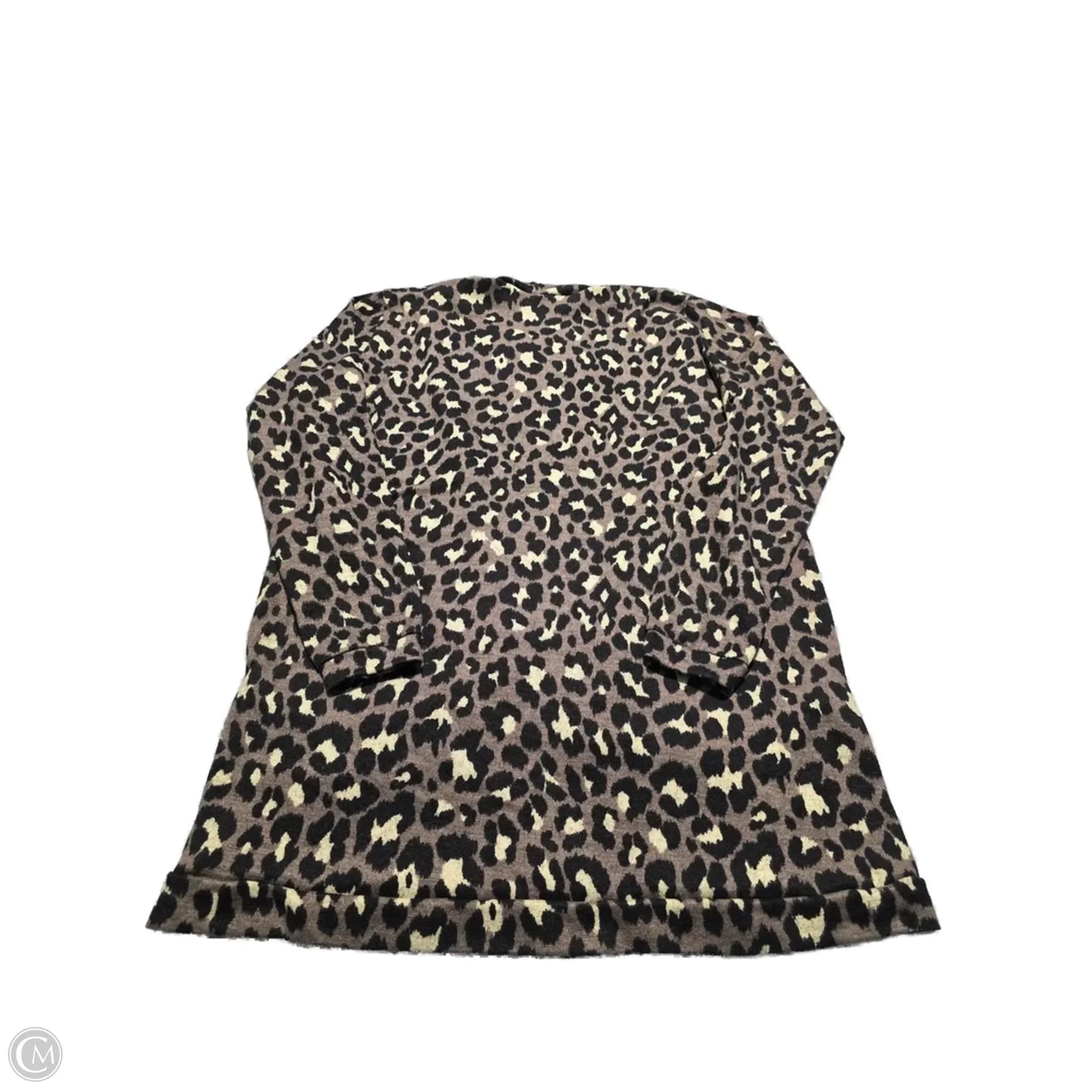 Cardigan By Cme In Animal Print, Size: M