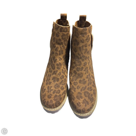 Boots Ankle Heels By Corkys In Animal Print, Size: 9