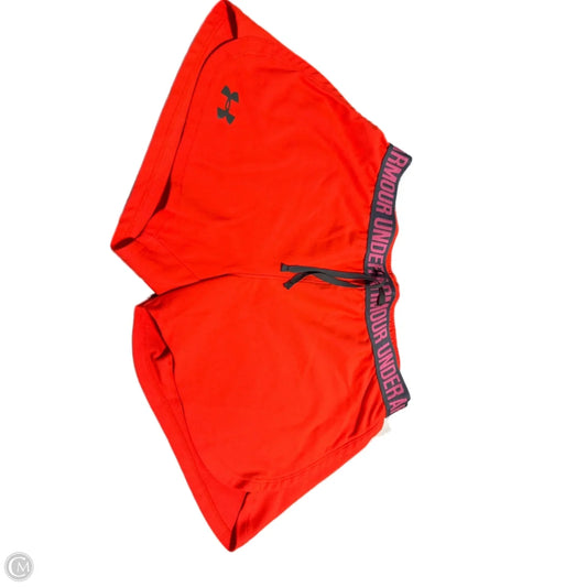 Athletic Shorts By Under Armour In Coral, Size: S
