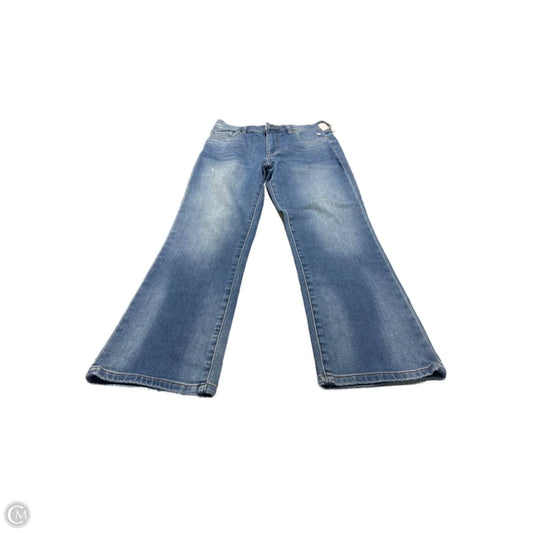 Jeans Flared By Kut In Blue Denim, Size: 2