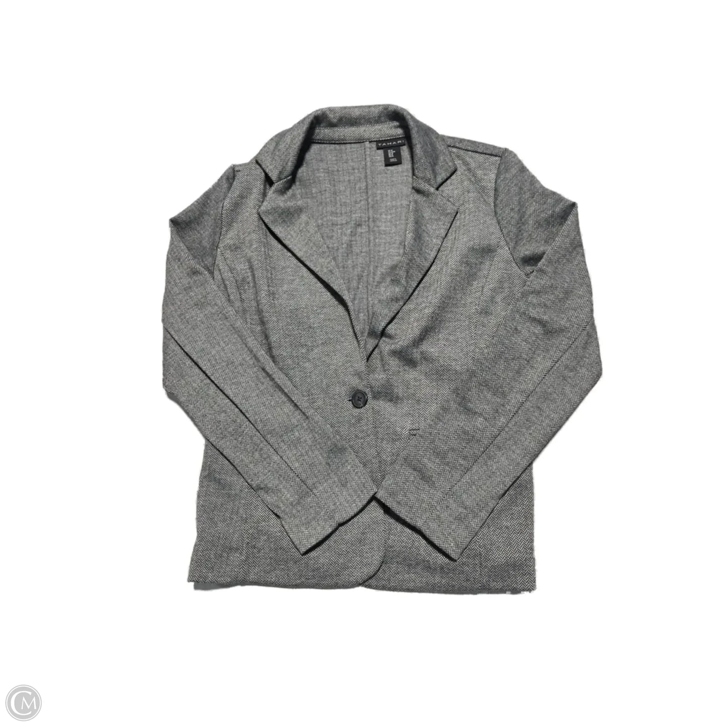 Blazer By Tahari In Grey, Size: M