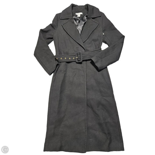 Coat Peacoat By H&m In Black, Size: S