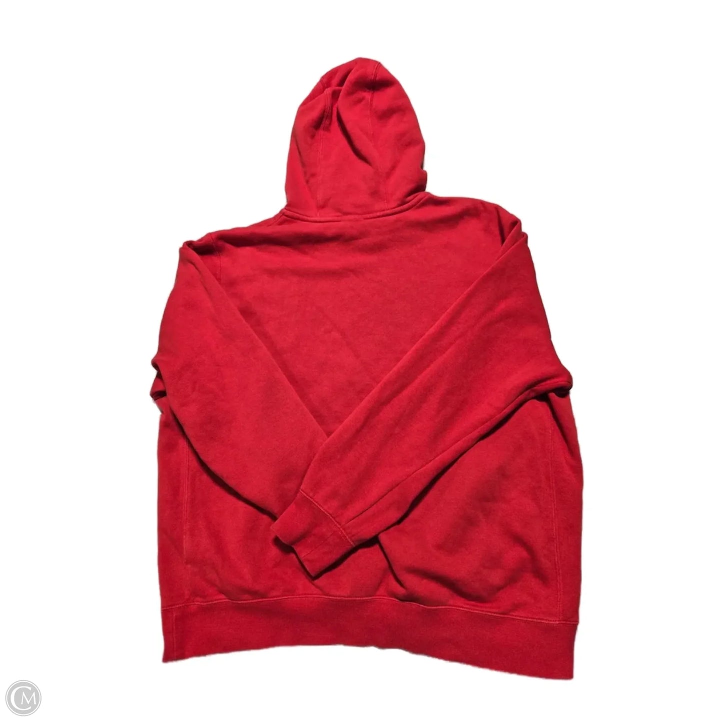 Sweatshirt Hoodie By Nike In Red, Size: Xl