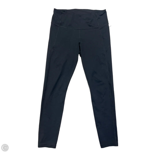 Athletic Leggings By Under Armour In Black, Size: L