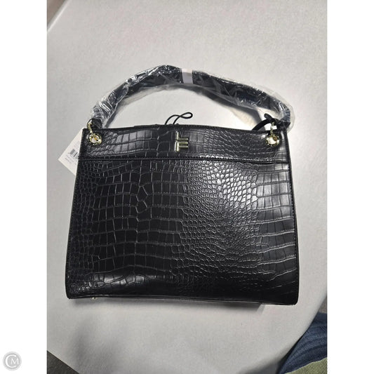 Handbag Leather By London Fog, Size: Large