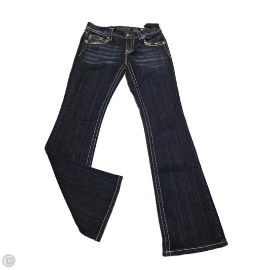 Jeans Boot Cut By Miss Me In Blue Denim, Size: 6