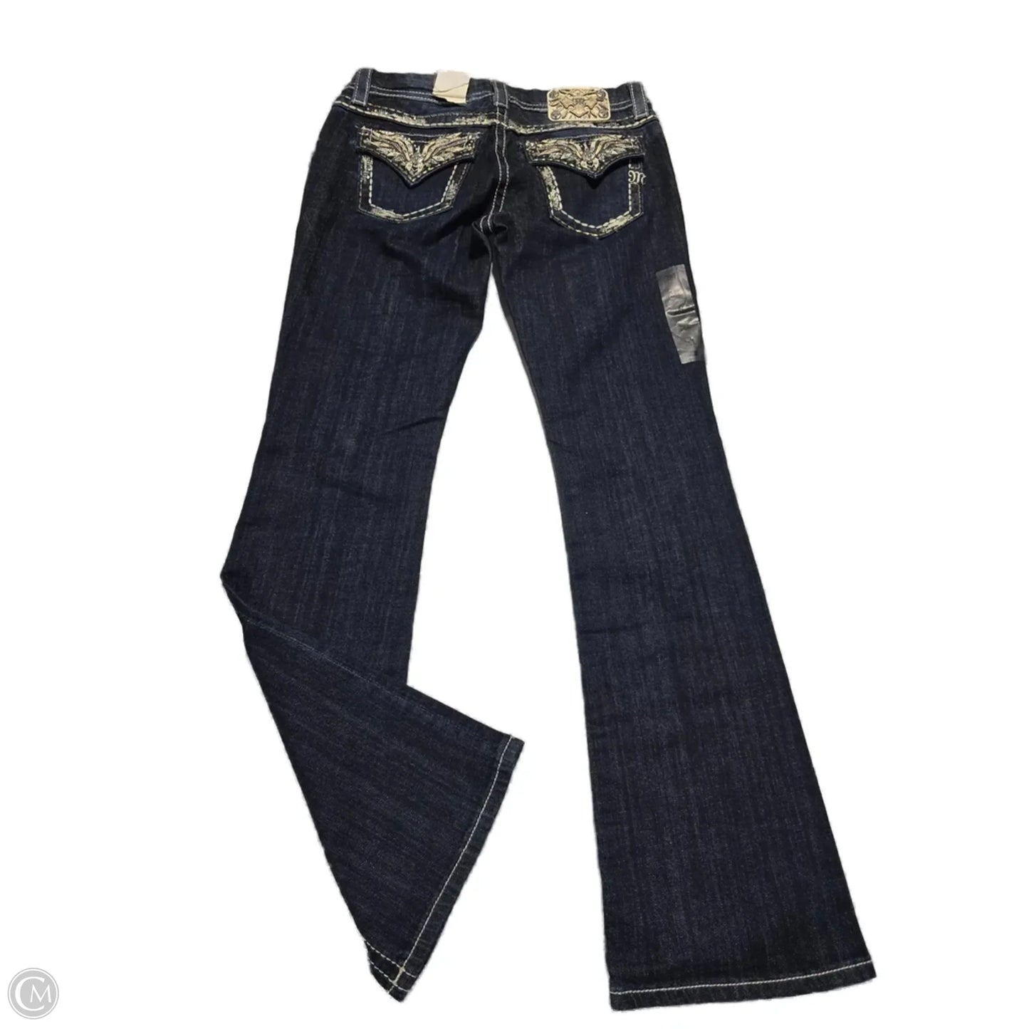 Jeans Boot Cut By Miss Me In Blue Denim, Size: 6