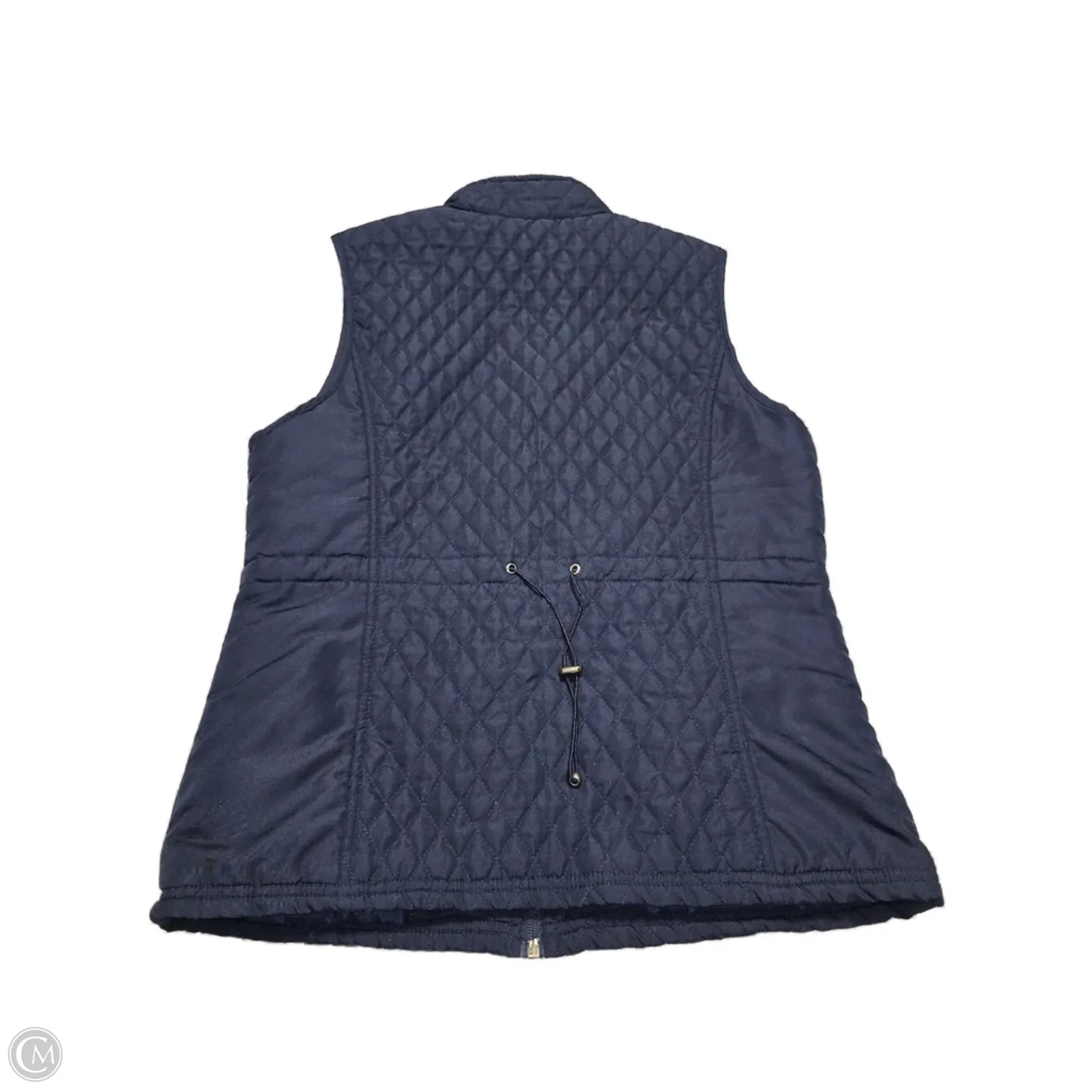 Vest Puffer & Quilted By Relativity In Navy, Size: S
