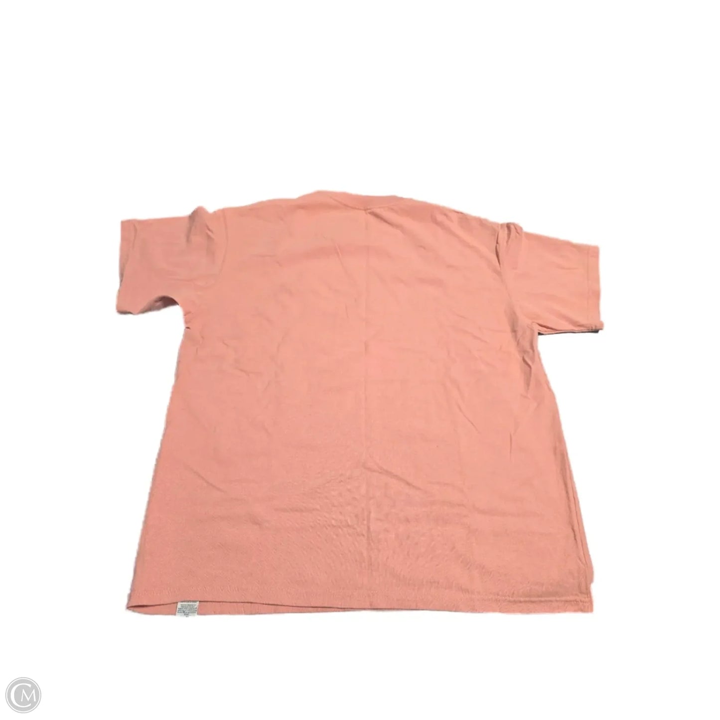 Top Short Sleeve Basic By Nike In Peach, Size: L