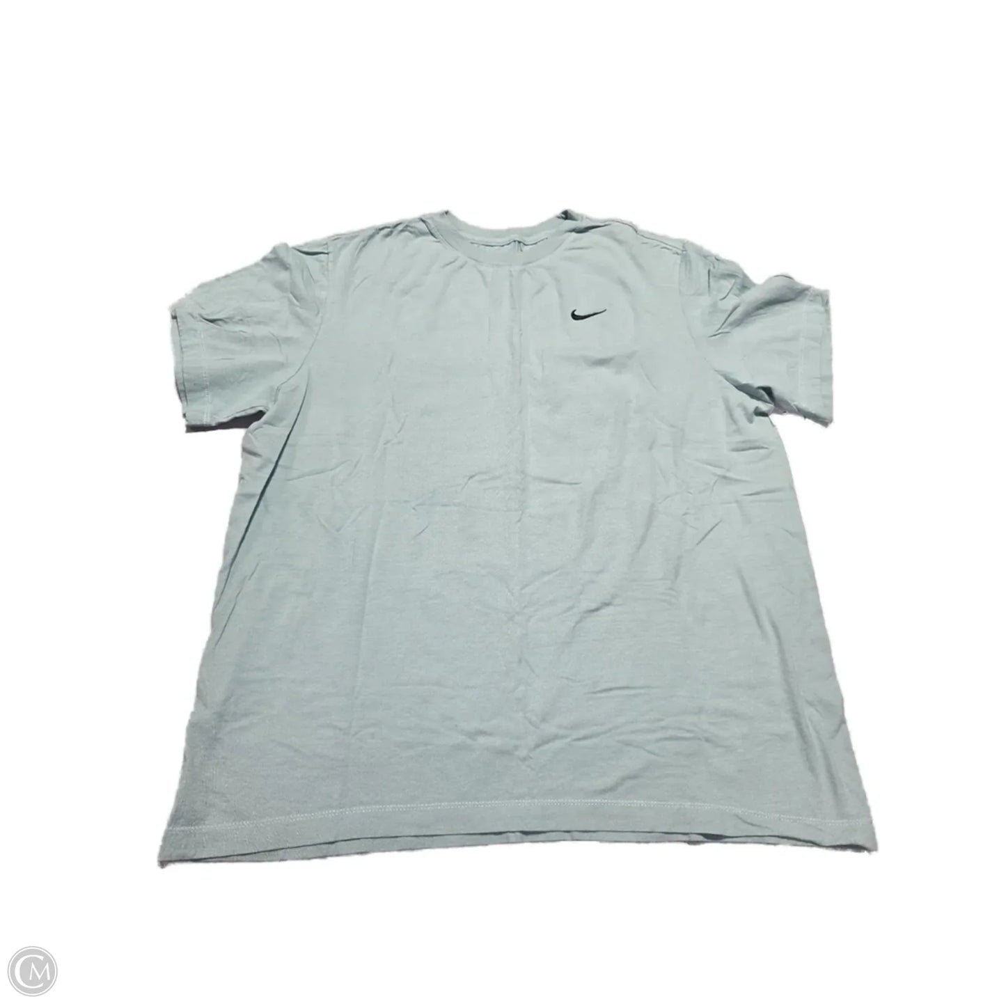 Top Short Sleeve Basic By Nike In Green, Size: L