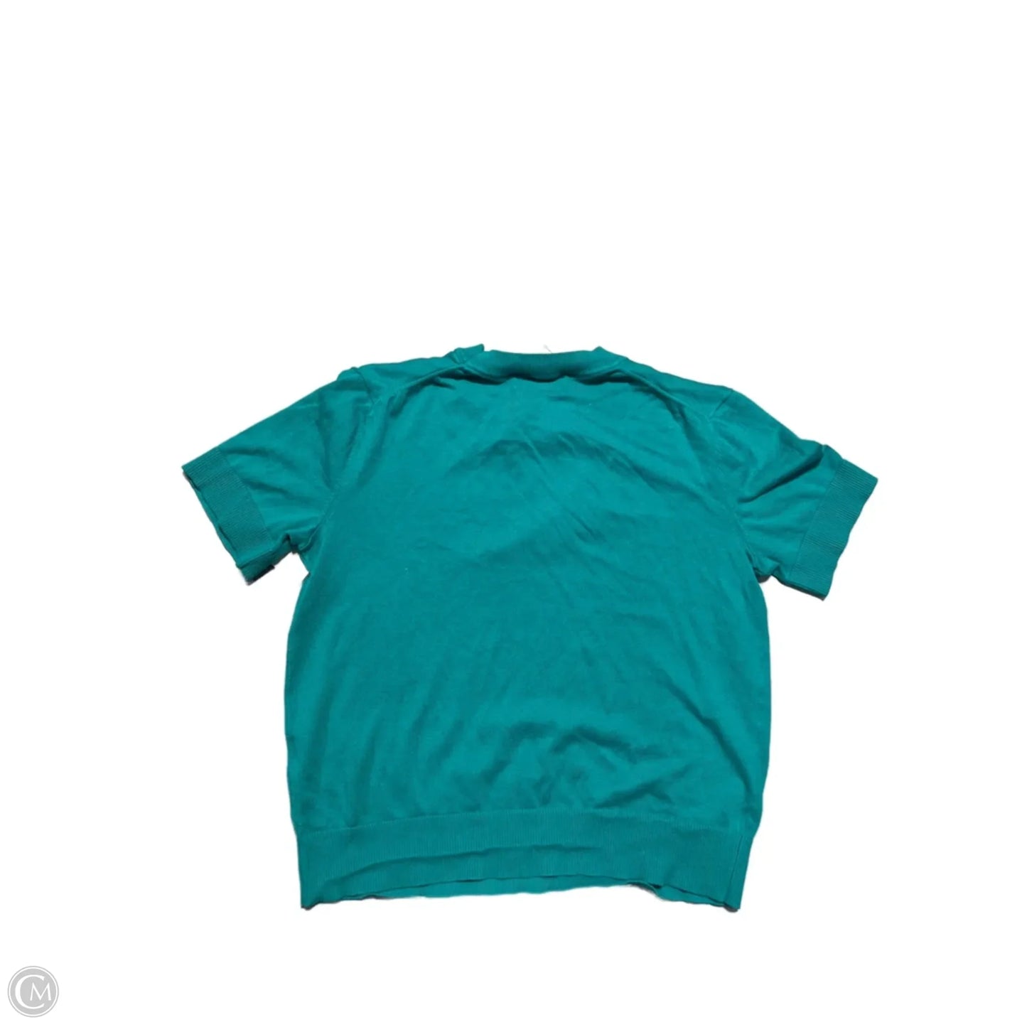 Top Short Sleeve By Banana Republic In Blue, Size: Xs