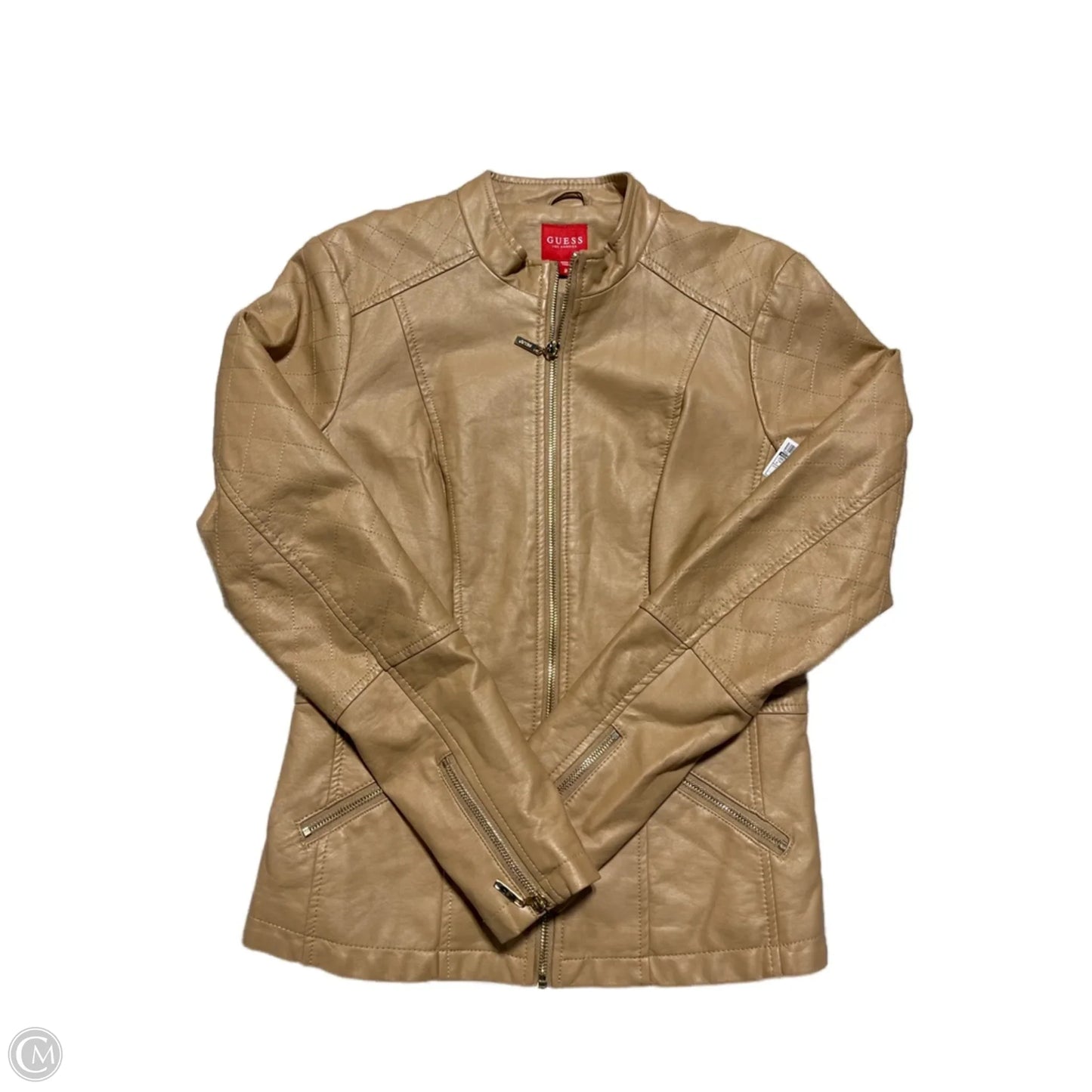 Jacket Other By Guess In Tan, Size: M