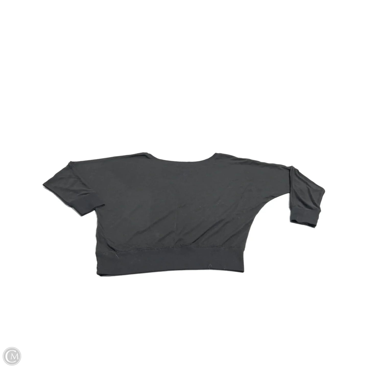 Top Long Sleeve Basic By Bella + Canvas In Black, Size: M