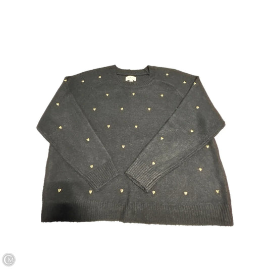 Sweater By Lucky Brand In Black, Size: Xl